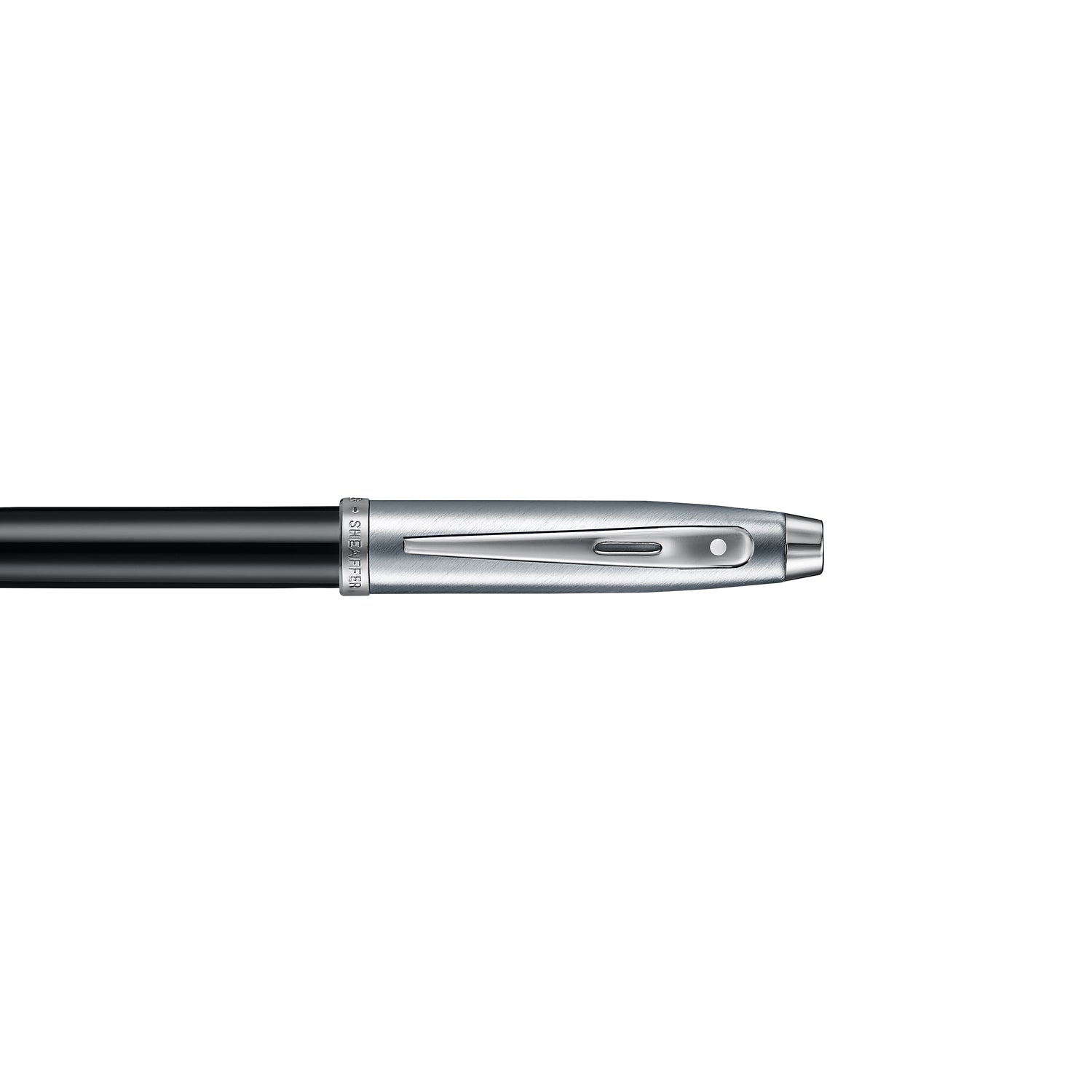 Sheaffer 100 9313 Black & Brushed Chrome 0.7 mm Mechanical Pencil With Chrome Plated Trim Sheaffer