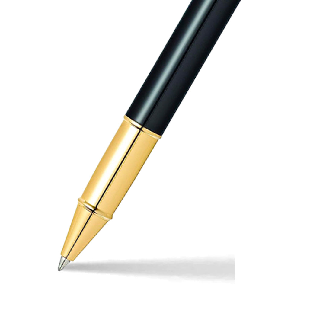 Sheaffer 9322 Gift 100 Rollerball Pen Glossy Black with Gold Tone Trim William Penn