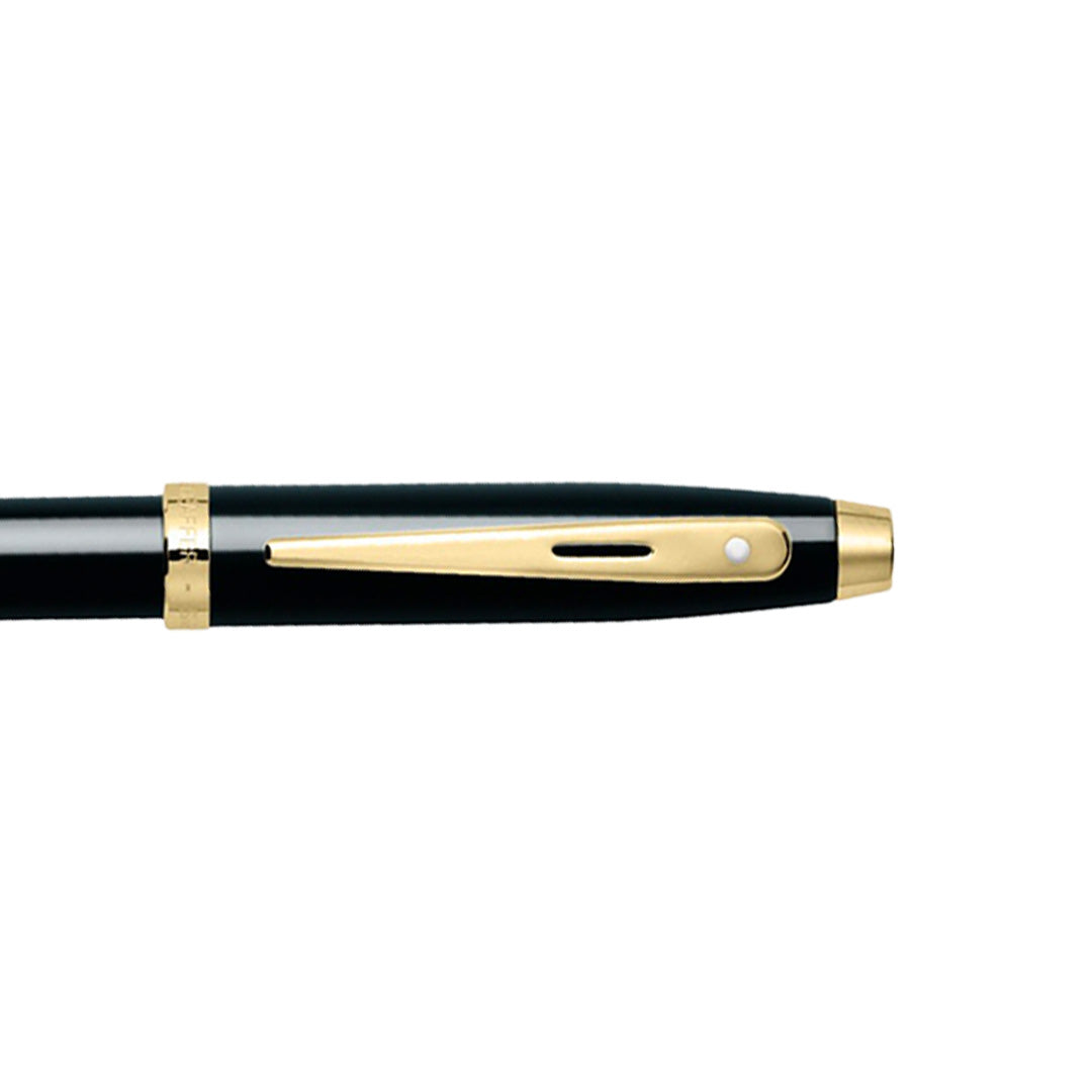 Sheaffer 9322 Gift 100 Rollerball Pen Glossy Black with Gold Tone Trim William Penn
