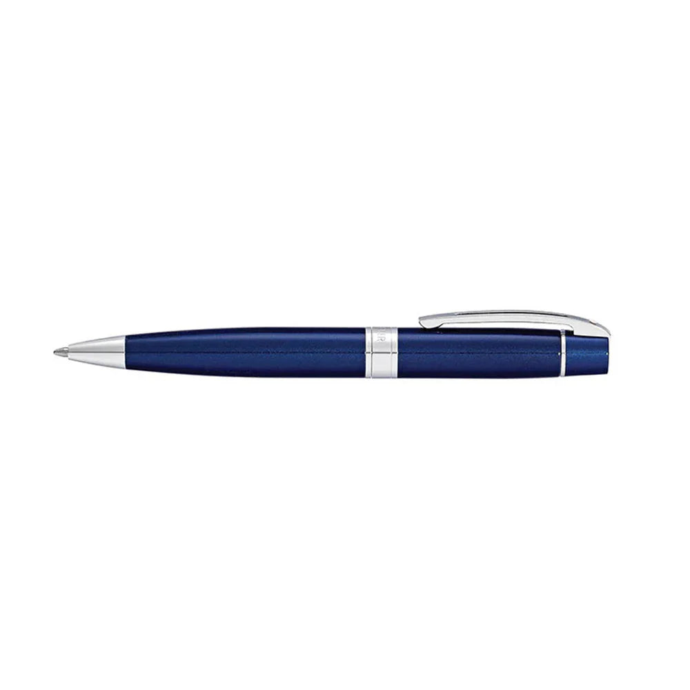 Sheaffer 300 E9341 Glossy Blue With Chrome Trim Ball Pen Sheaffer