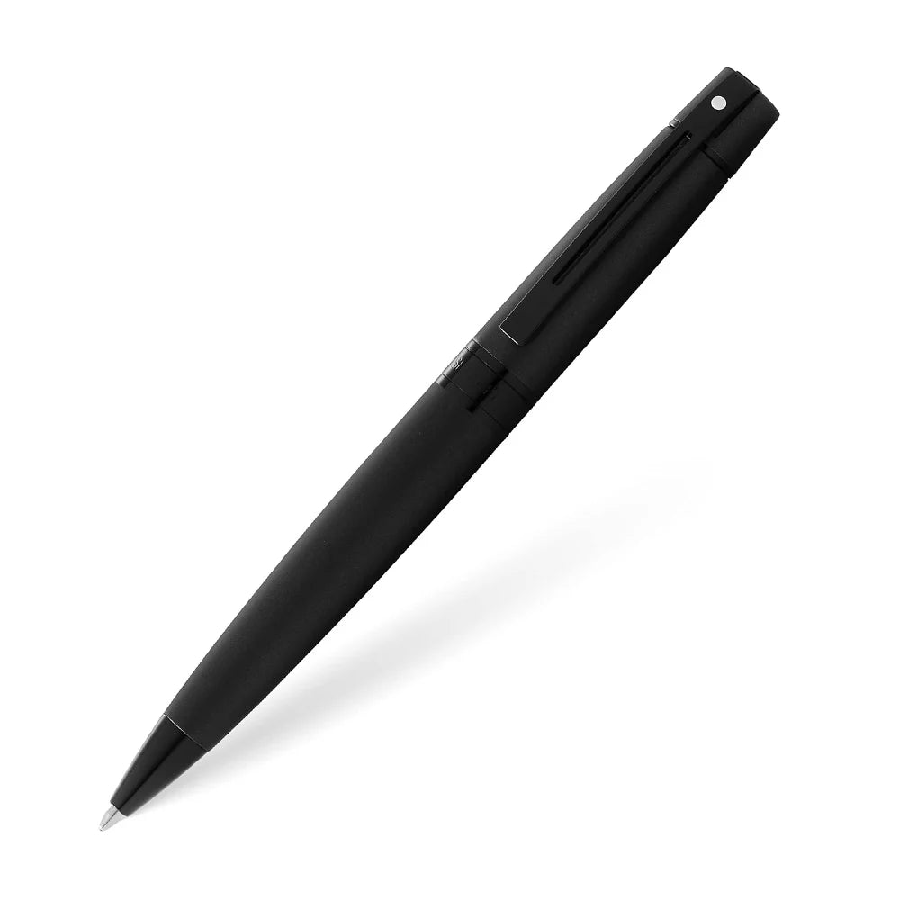 Sheaffer 300 E9343 Matte Black with Polished Black Trim Ballpoint Pen Sheaffer