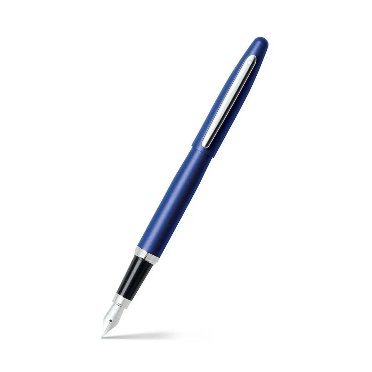 Sheaffer 9401 VFM Fountain Pen (Medium) Neon Blue with Chrome Trim Sheaffer