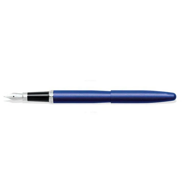 Sheaffer 9401 VFM Fountain Pen (Medium) Neon Blue with Chrome Trim Sheaffer