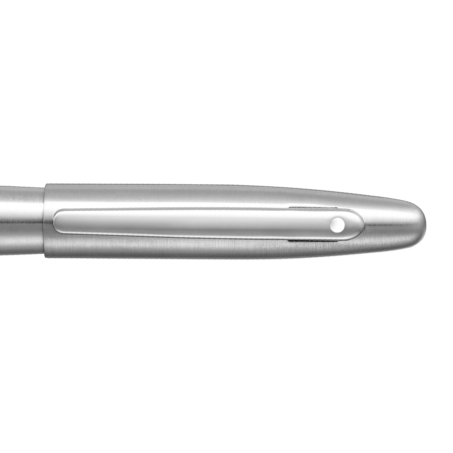 Sheaffer VFM 9426 Brushed Chrome Fountain Pen With Chrome Trim - Medium Sheaffer