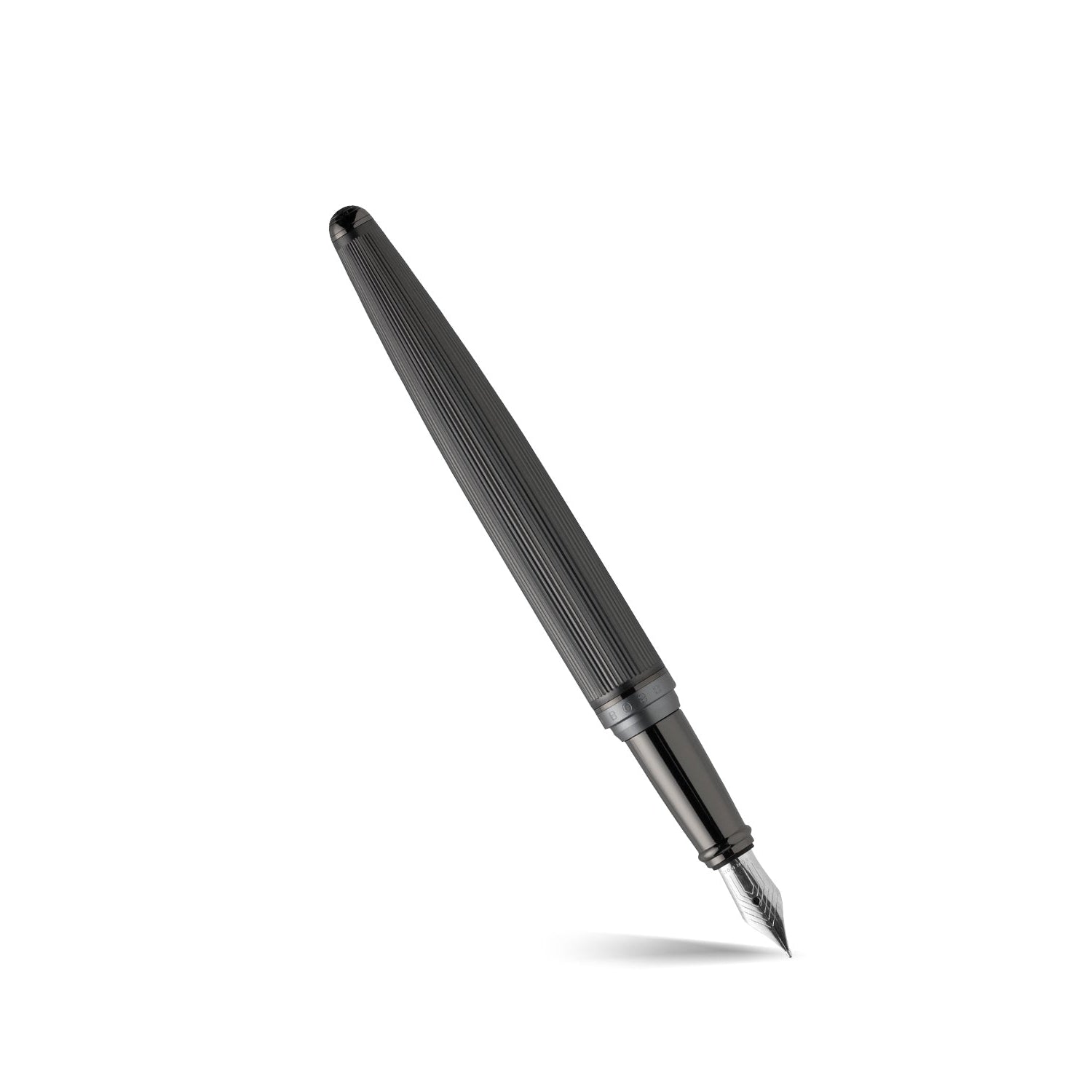 Hugo Boss Blaze Gun Fountain Pen - Grey (Medium) Hugo Boss