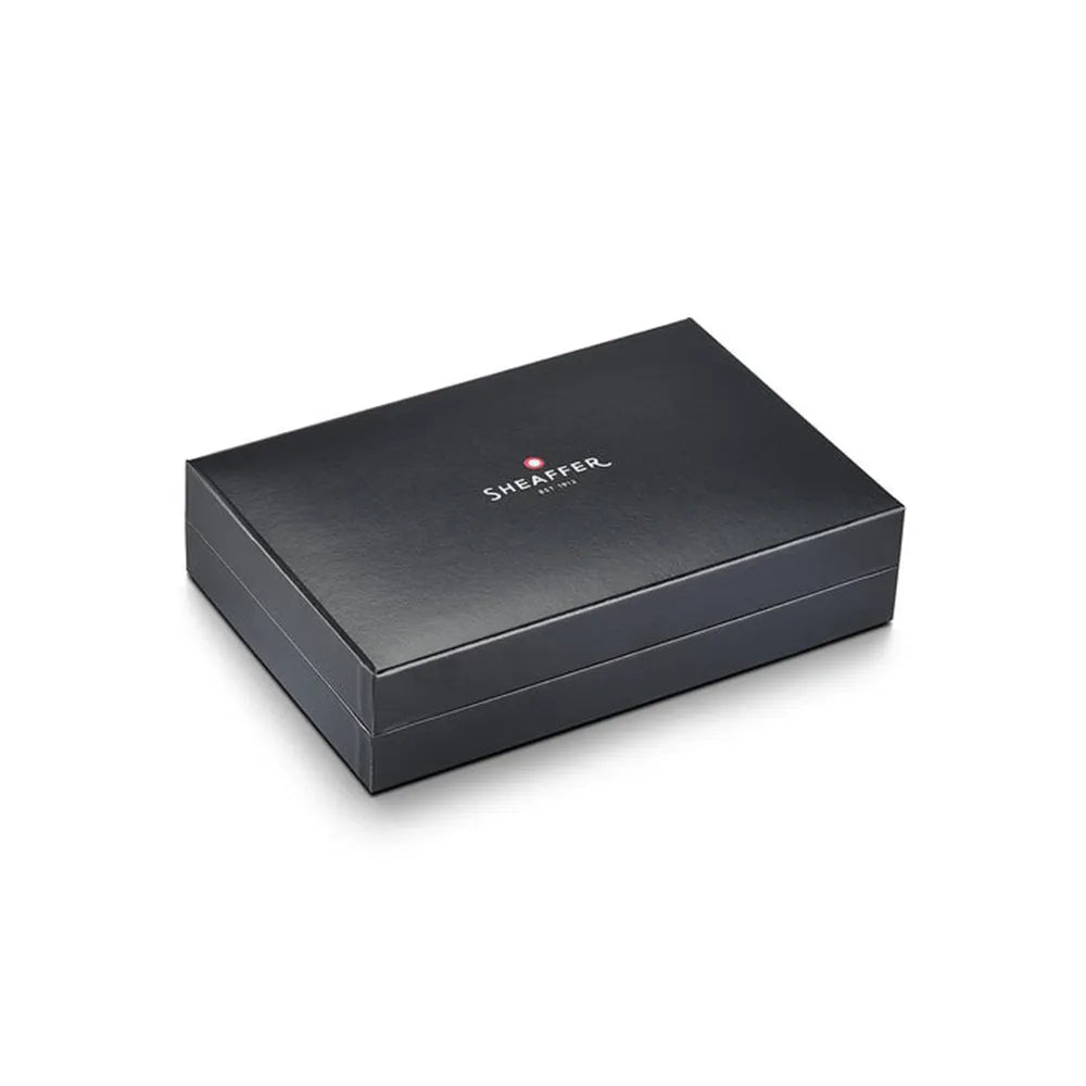 Sheaffer Legacy 9064 Glossy Black with Chrome-Plated Trim Fountain Pen - Inlaid Nib Medium Nib Sheaffer