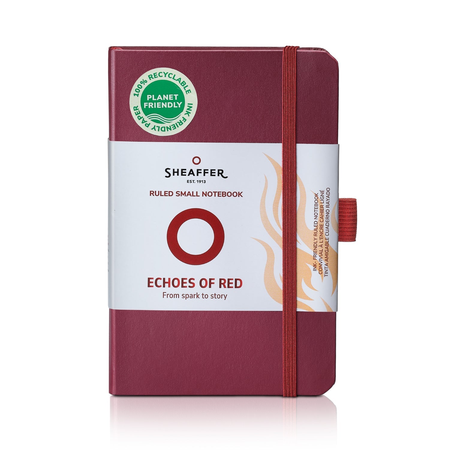Sheaffer Echoes Of Red 90 GSM Hardbound A5 Notebook Sheaffer