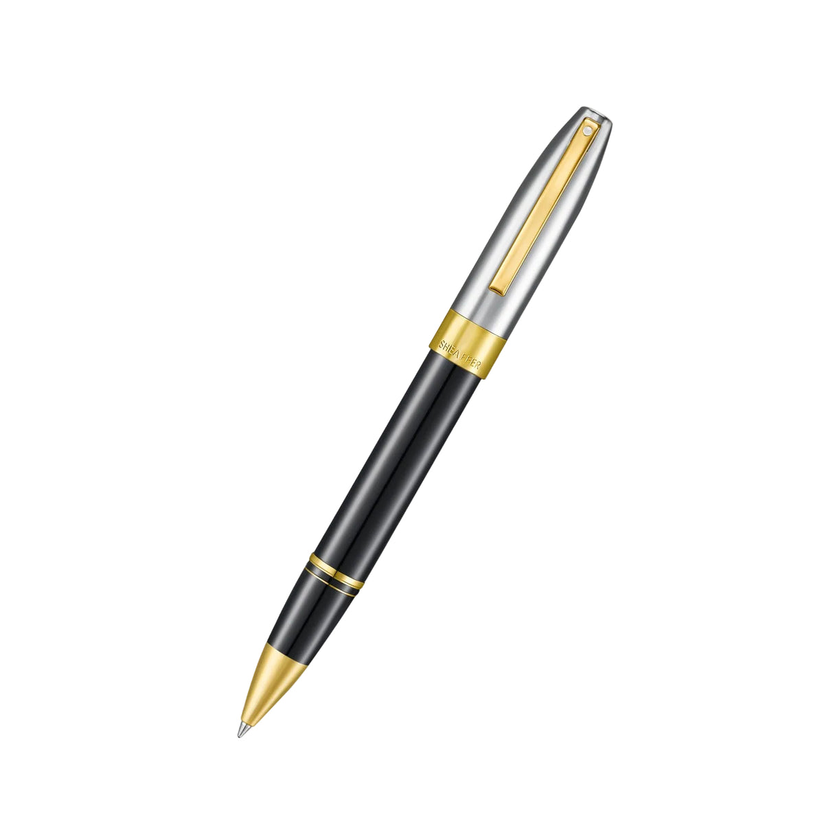 Sheaffer Legacy 9065 Glossy Black and Chrome Bi-color RB