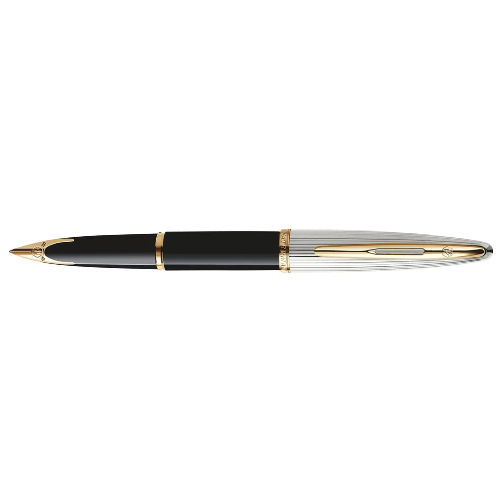Waterman Carene Deluxe Black GT Fountain Pen (M) Waterman