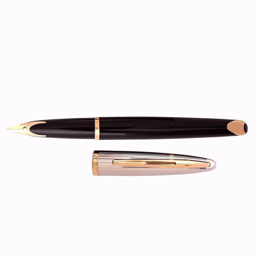 Waterman Carene Deluxe Black GT Fountain Pen (M) Waterman