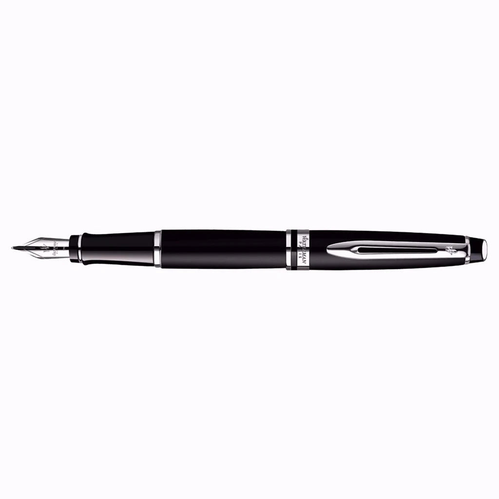 Waterman Expert Matte Black CT Fountain Pen (M) Waterman