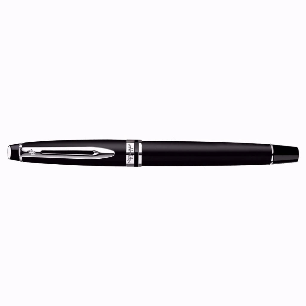 Waterman Expert Matte Black CT Fountain Pen (M) Waterman