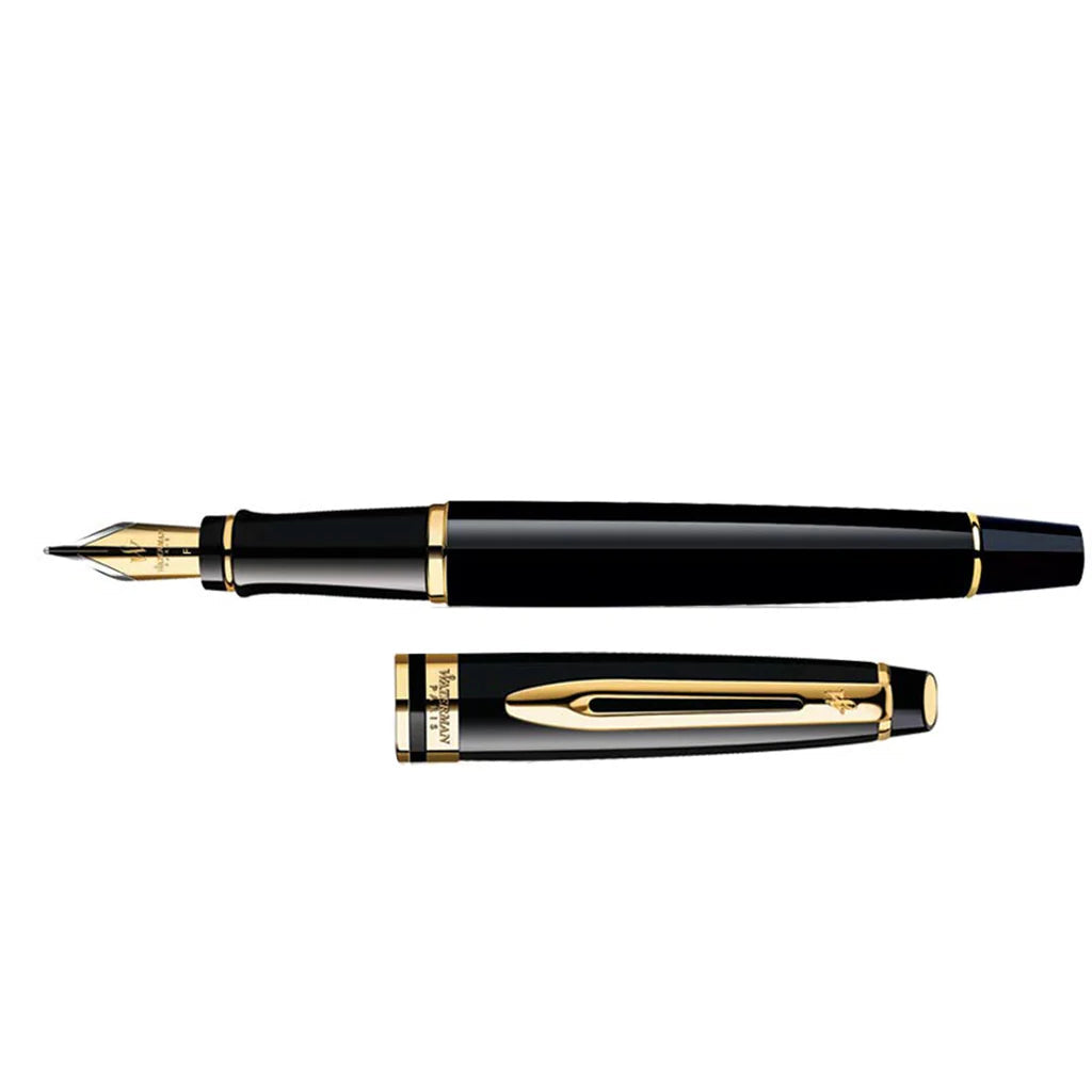Waterman Expert Mars Black GT (M) Fountain Pen Waterman