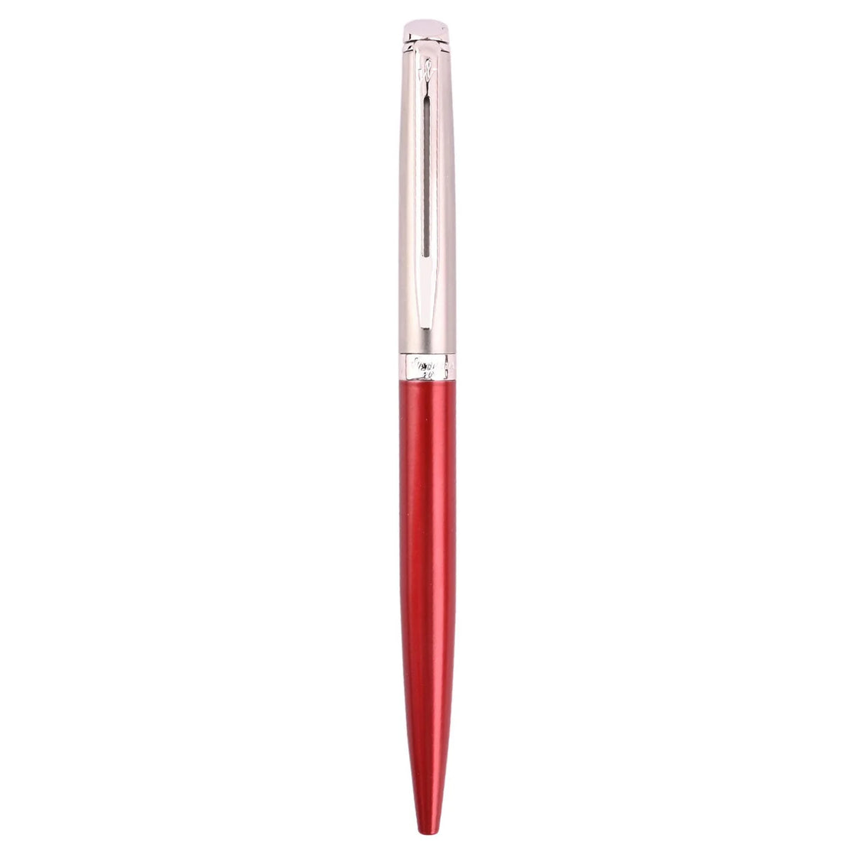 Waterman Hemisphere Matte Stainless Steel Red CT BP