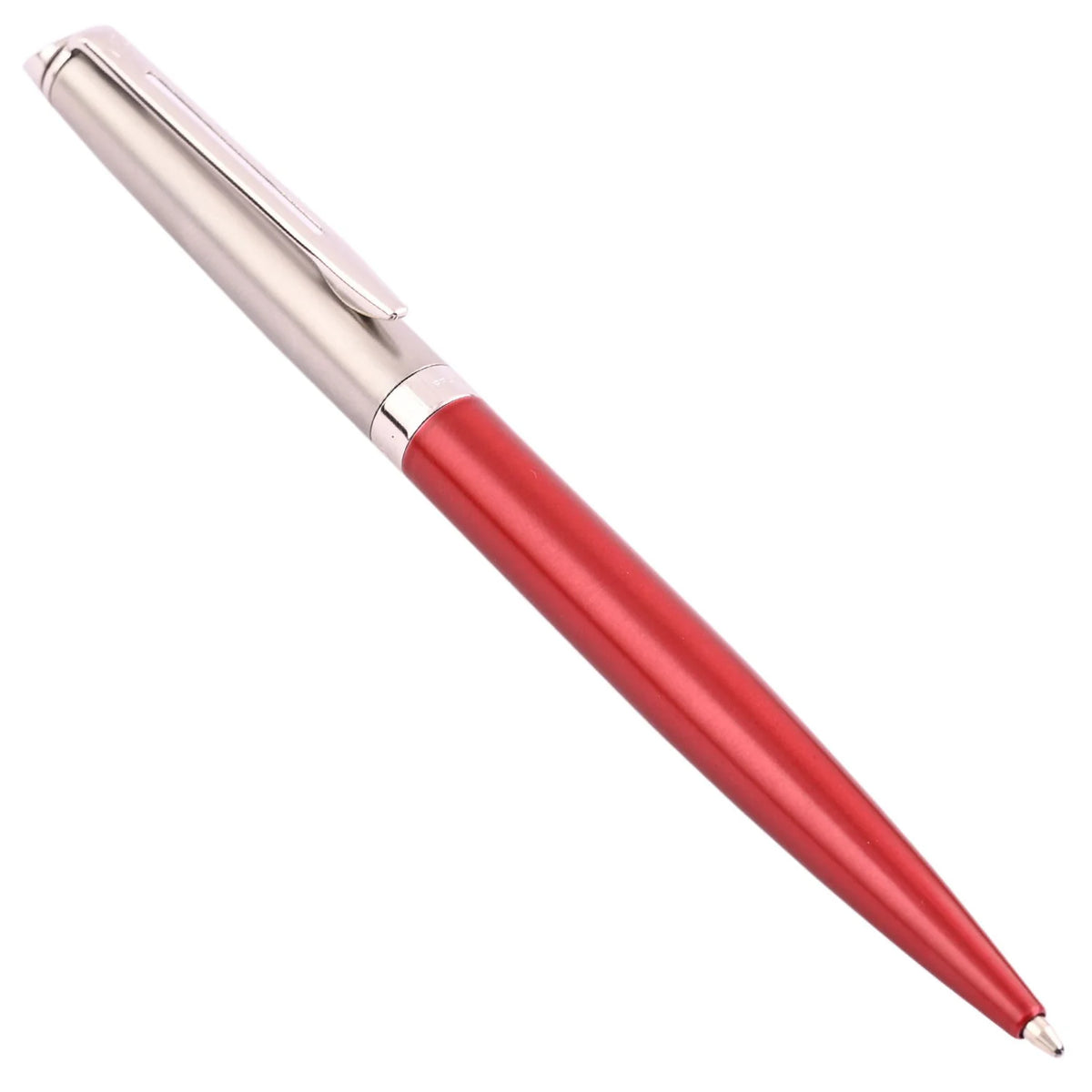 Waterman Hemisphere Matte Stainless Steel Red CT BP