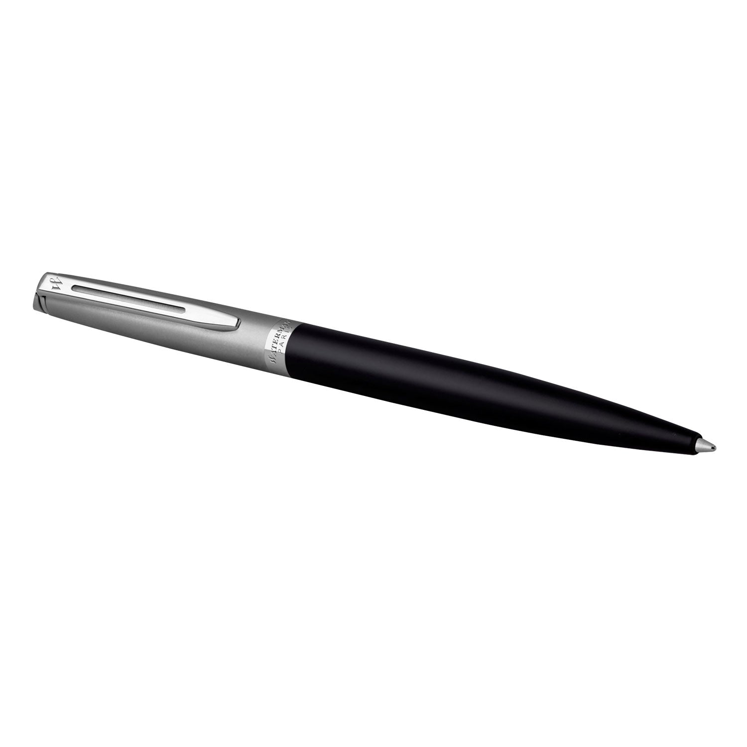 Waterman Hemisphere Essential Stainless Steel Ball Pen - Matte Black CT Waterman