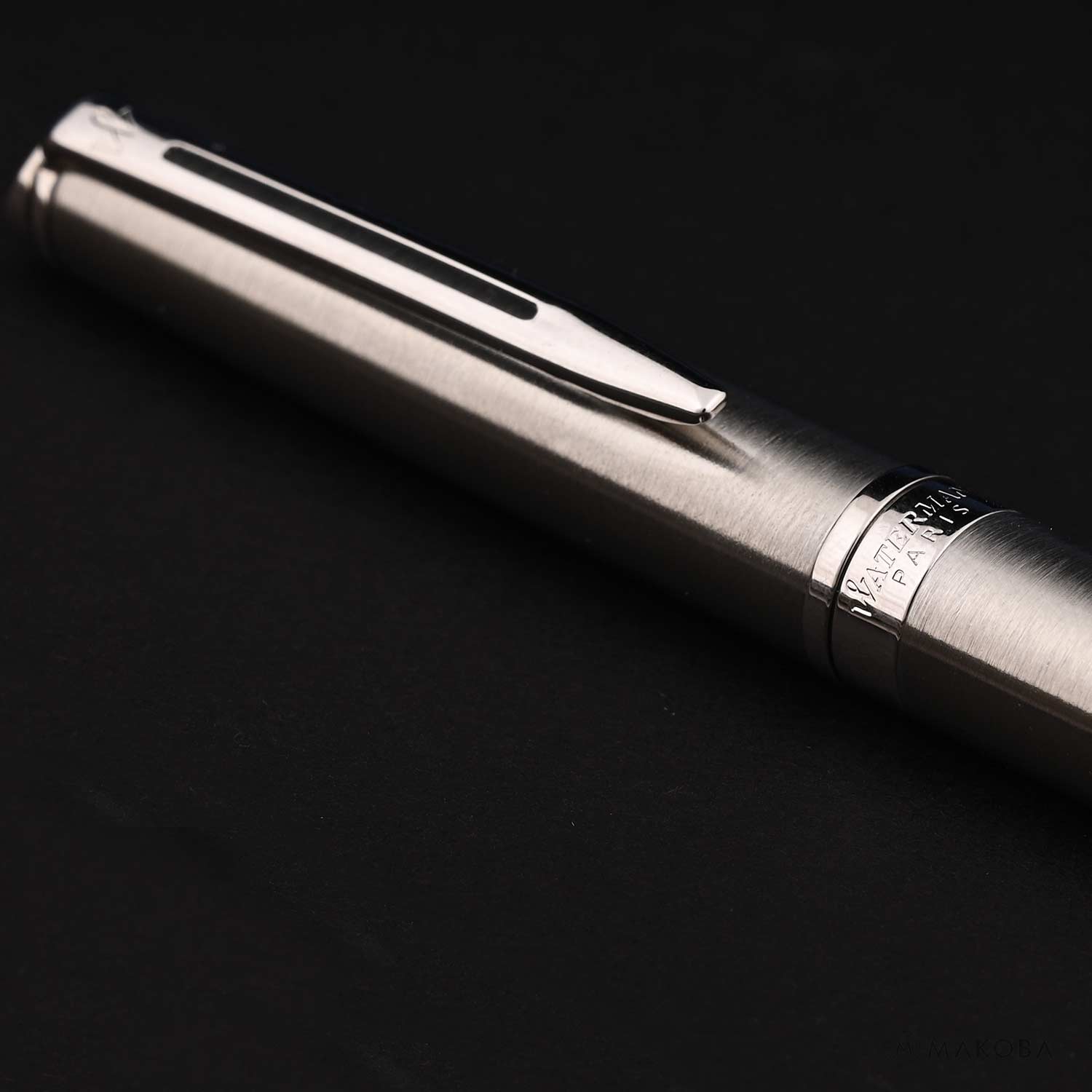 Waterman Hemisphere Roller Ball Pen - Stainless Steel CT Waterman