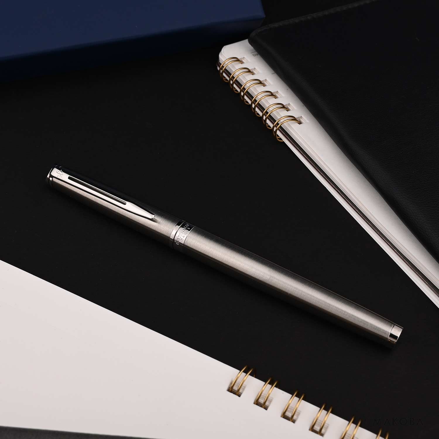 Waterman Hemisphere Roller Ball Pen - Stainless Steel CT Waterman