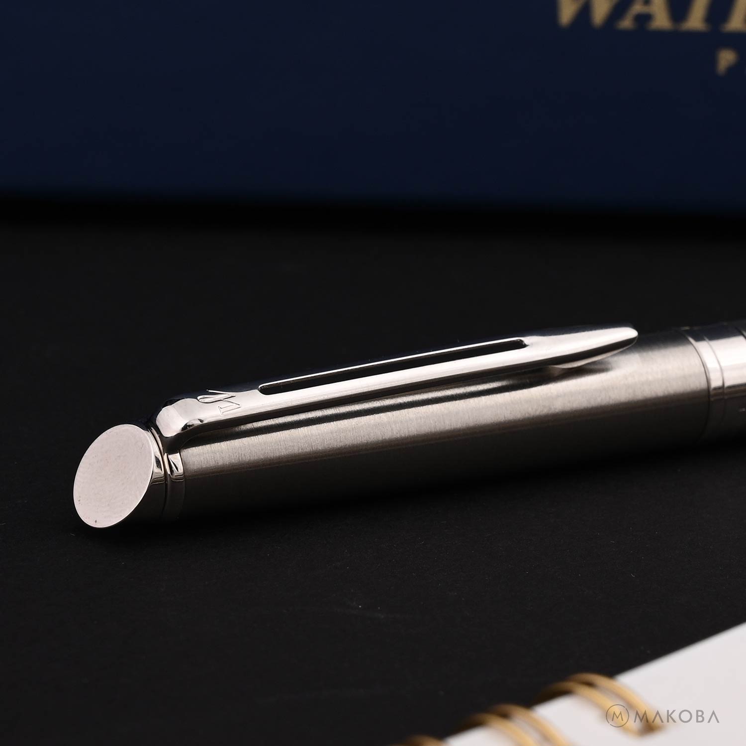 Waterman Hemisphere Roller Ball Pen - Stainless Steel CT Waterman