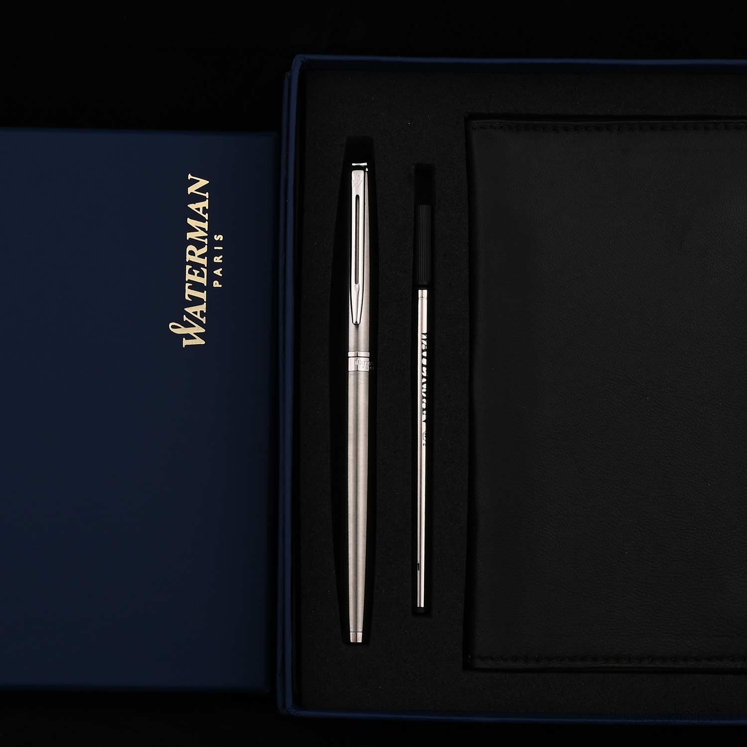 Waterman Hemisphere Roller Ball Pen - Stainless Steel CT Waterman