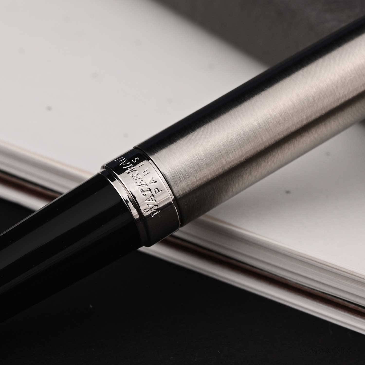 Waterman Hemisphere Roller Ball Pen - Stainless Steel CT Waterman