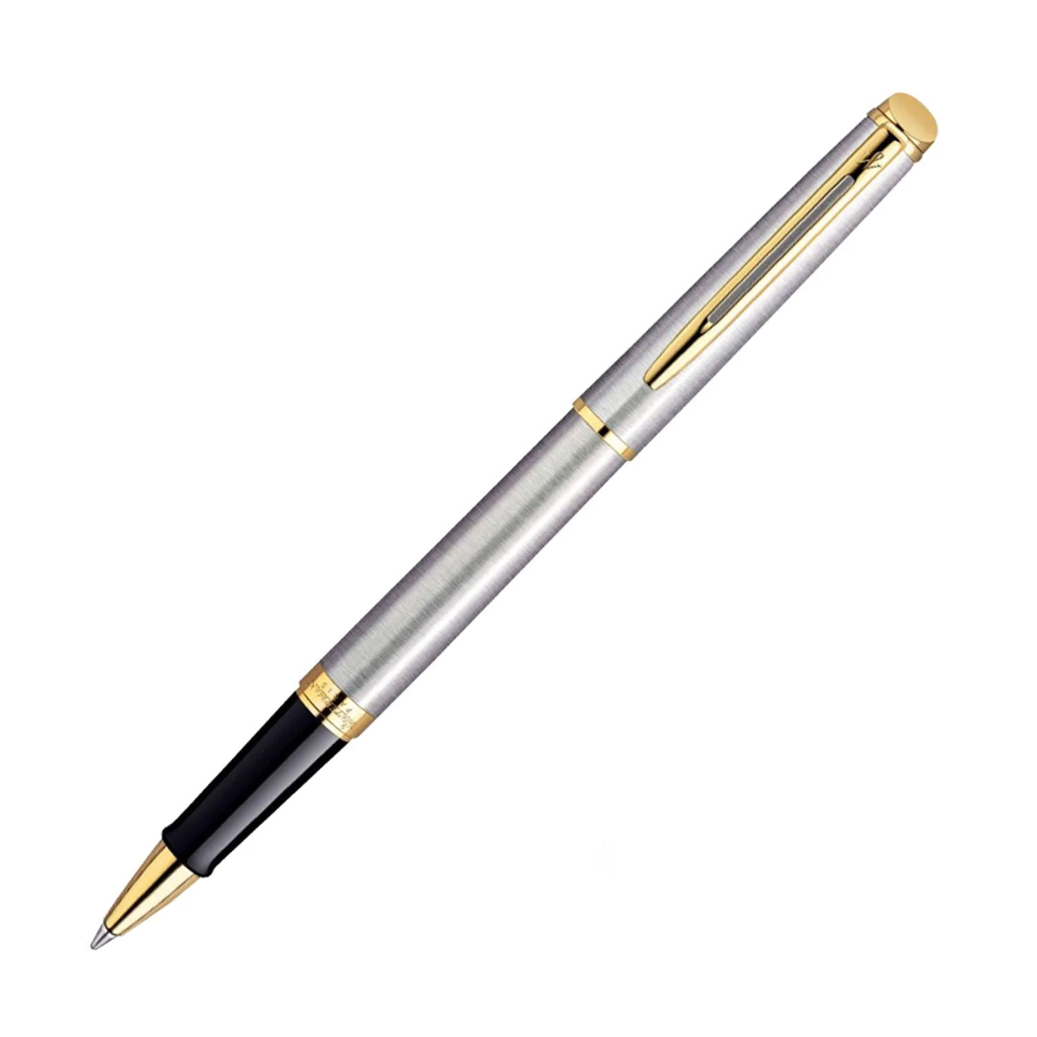 Waterman Hemisphere Roller Ball Pen - Stainless Steel GT Waterman