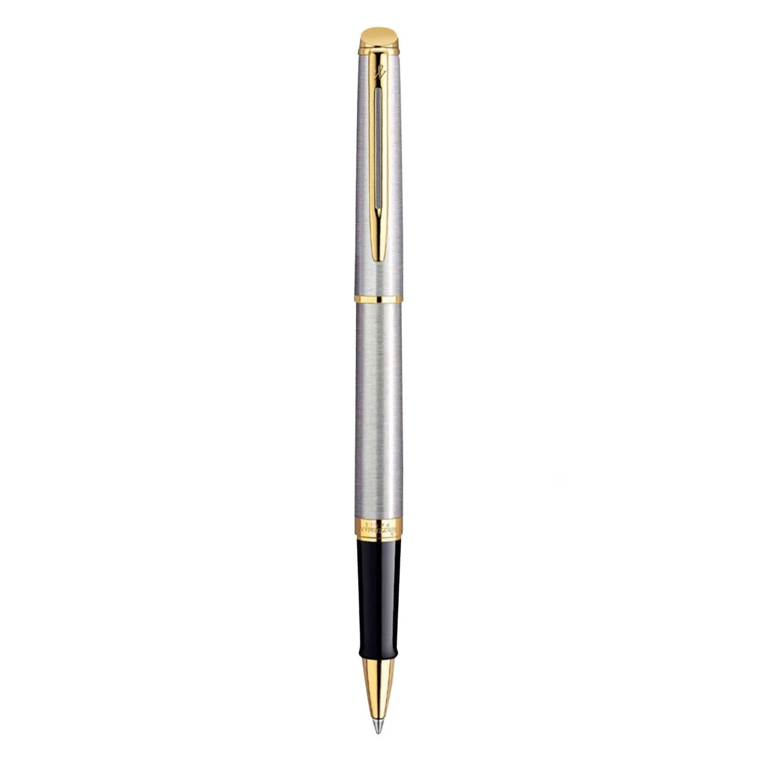 Waterman Hemisphere Roller Ball Pen - Stainless Steel GT Waterman