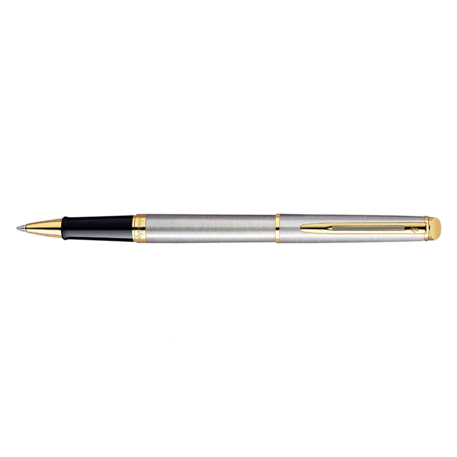 Waterman Hemisphere Roller Ball Pen - Stainless Steel GT Waterman