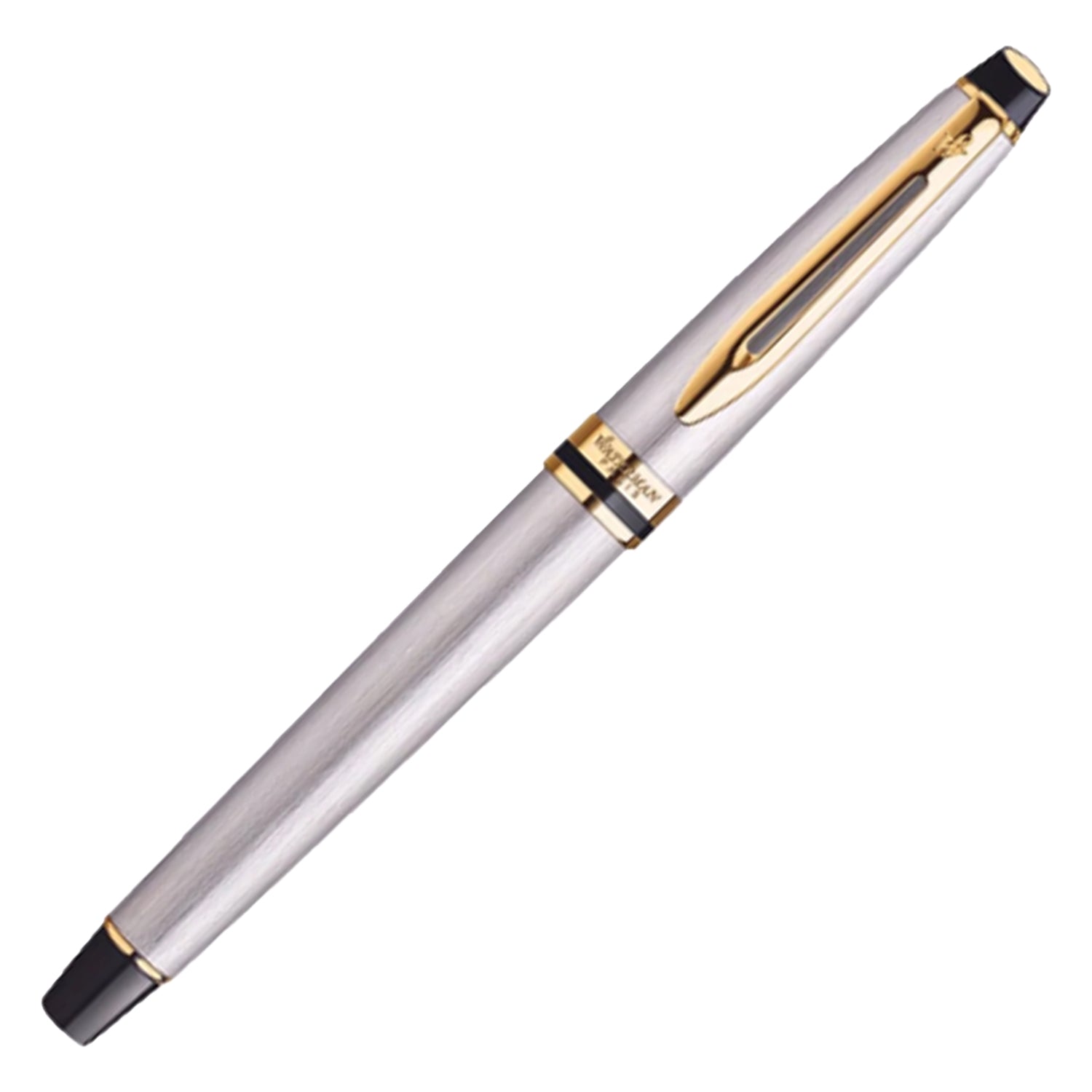 Waterman Expert Roller Ball Pen - Stainless Steel GT Waterman