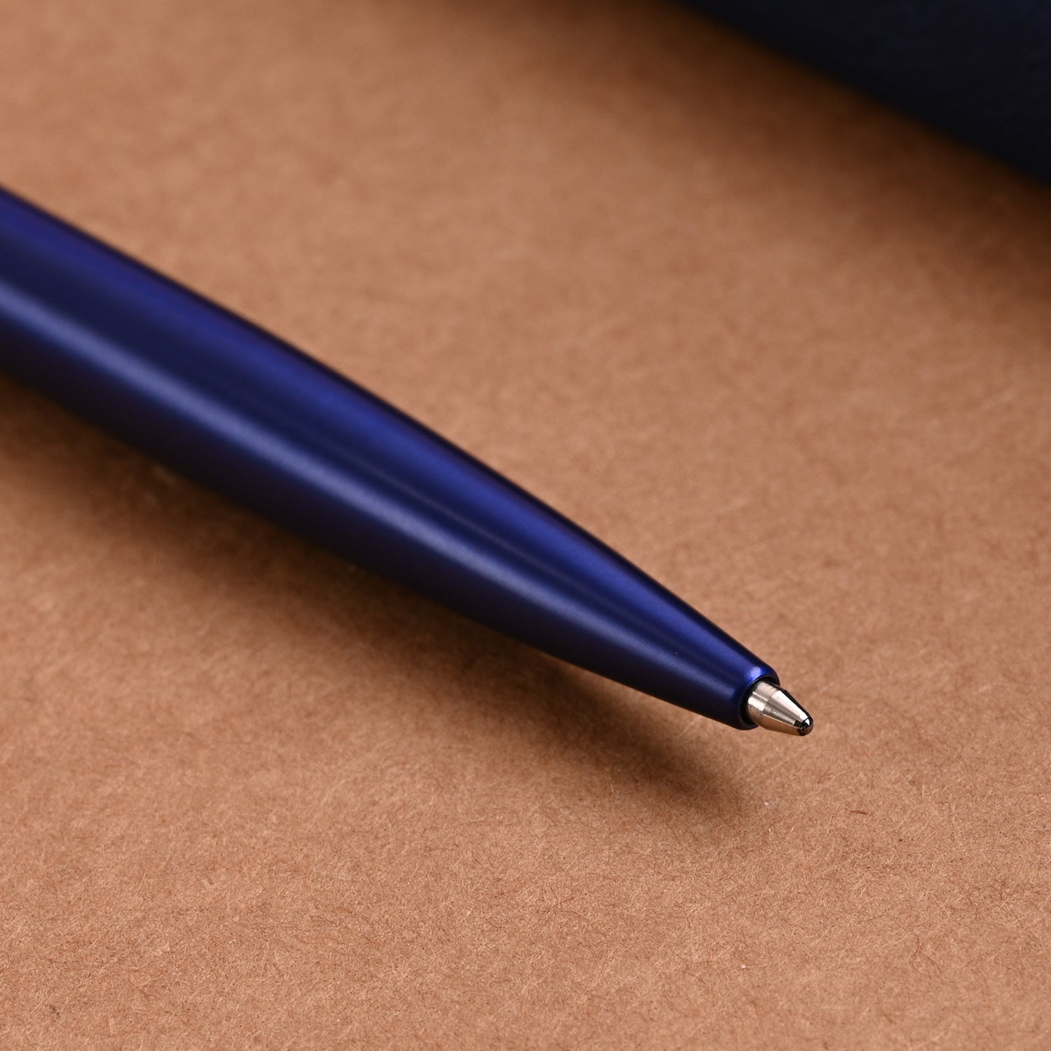 Waterman Hemisphere Essential Stainless Steel Ball Pen - Matte Blue CT Waterman