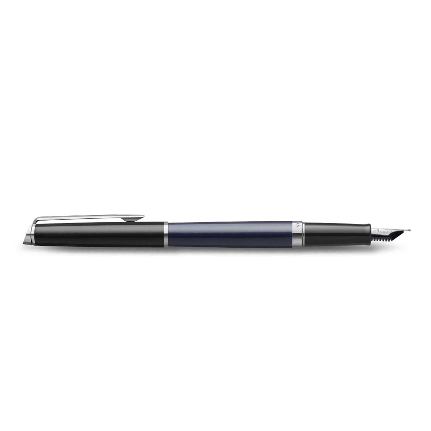 Waterman Hemisphere Colour Blocking Fountain Pen - Black & Blue CT Waterman