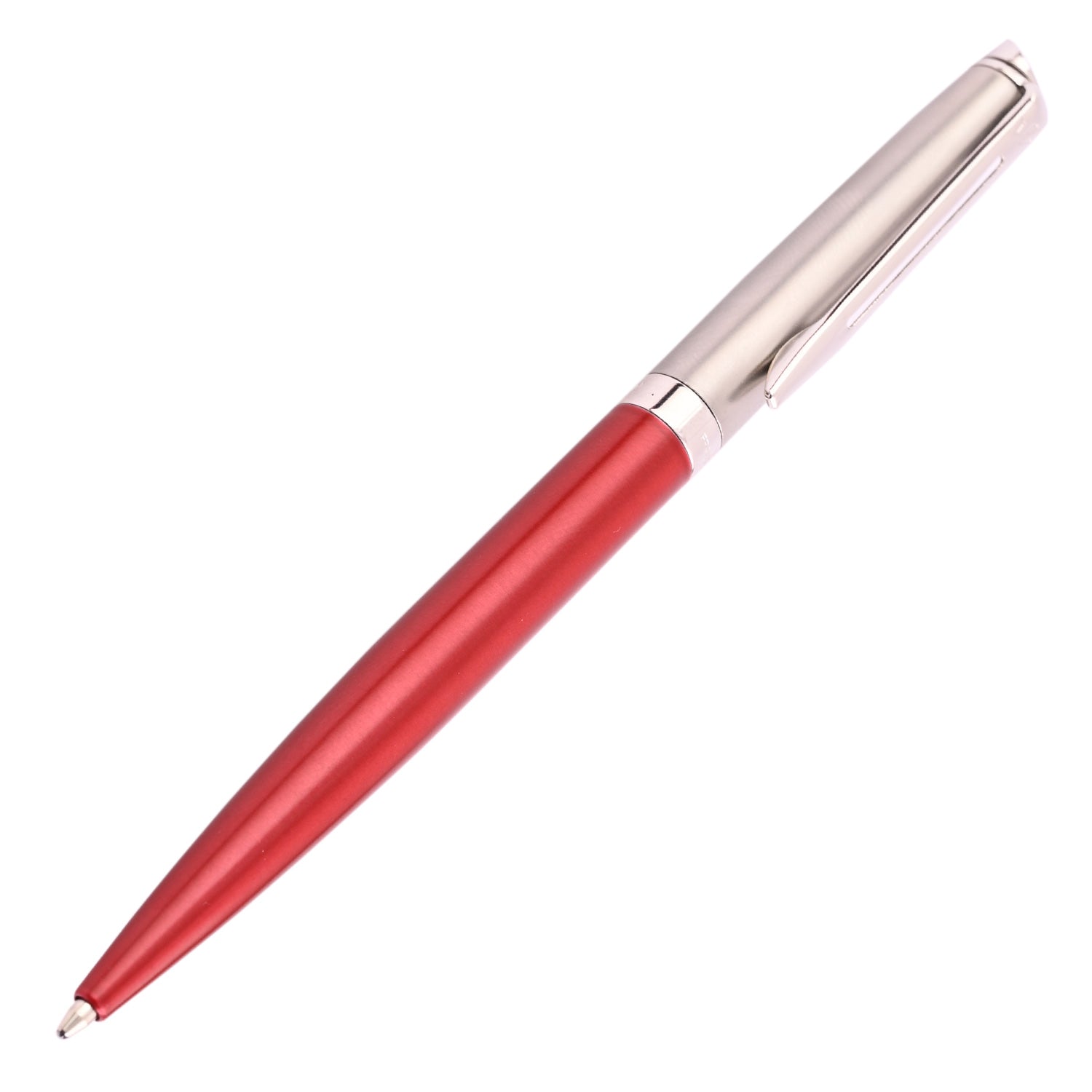 Waterman Hemisphere Essential Stainless Steel Ball Pen - Matte Red CT Waterman