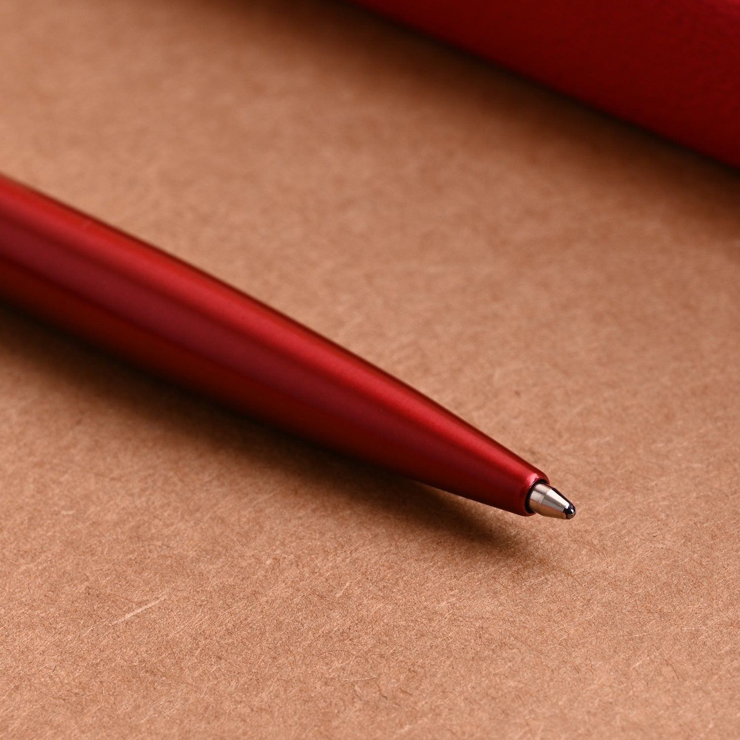 Waterman Hemisphere Essential Stainless Steel Ball Pen - Matte Red CT Waterman