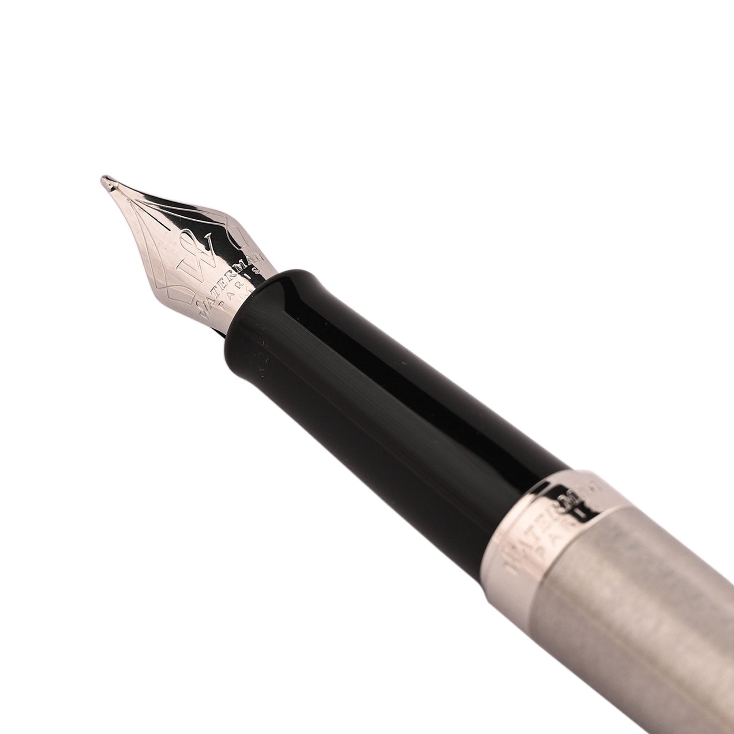 Waterman Hemisphere Fountain Pen - Stainless Steel CT Waterman