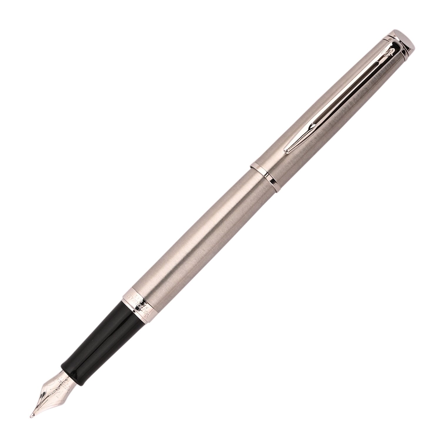 Waterman Hemisphere Fountain Pen - Stainless Steel CT Waterman