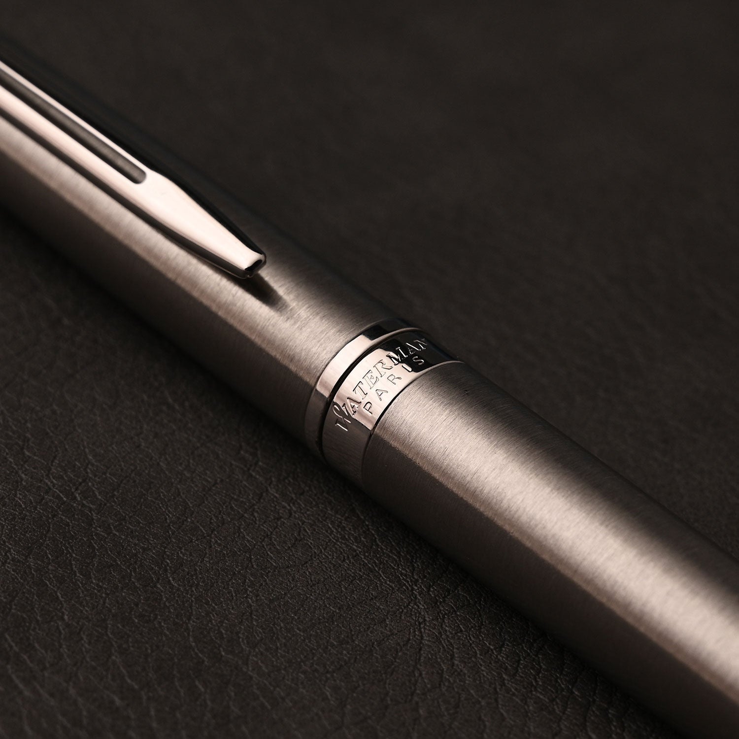 Waterman Hemisphere Roller Ball Pen - Stainless Steel CT Waterman