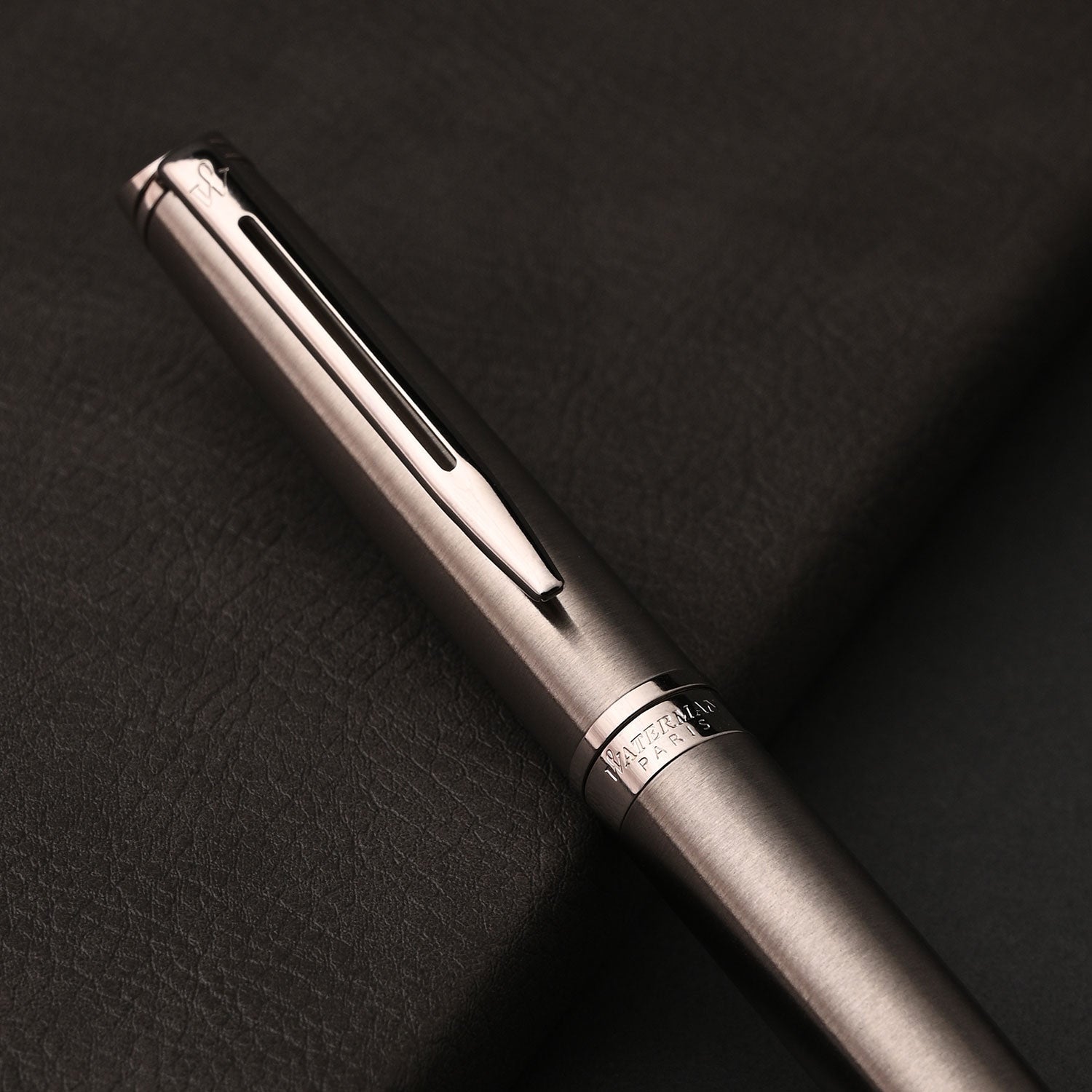 Waterman Hemisphere Roller Ball Pen - Stainless Steel CT Waterman