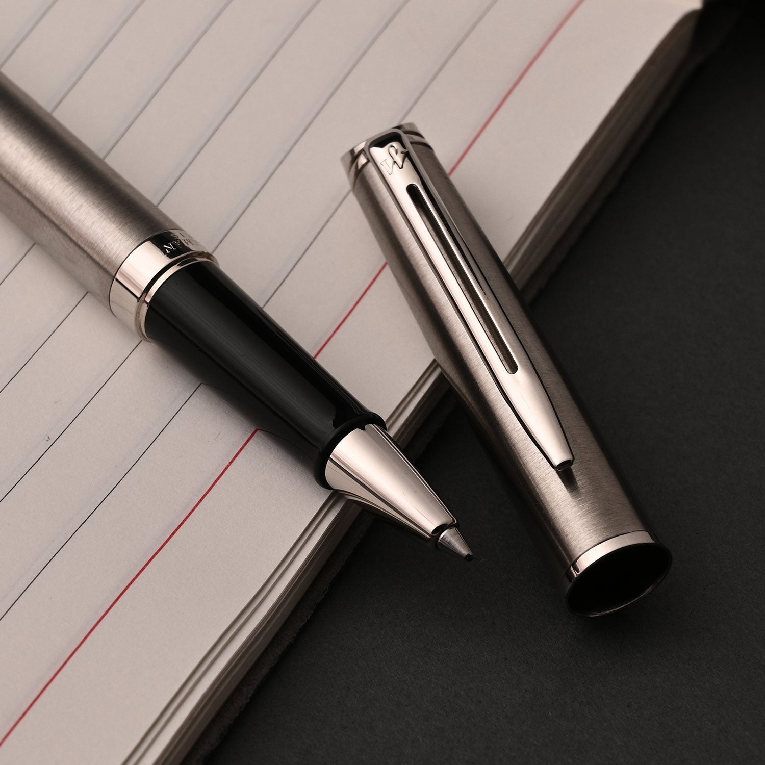 Waterman Hemisphere Roller Ball Pen - Stainless Steel CT Waterman