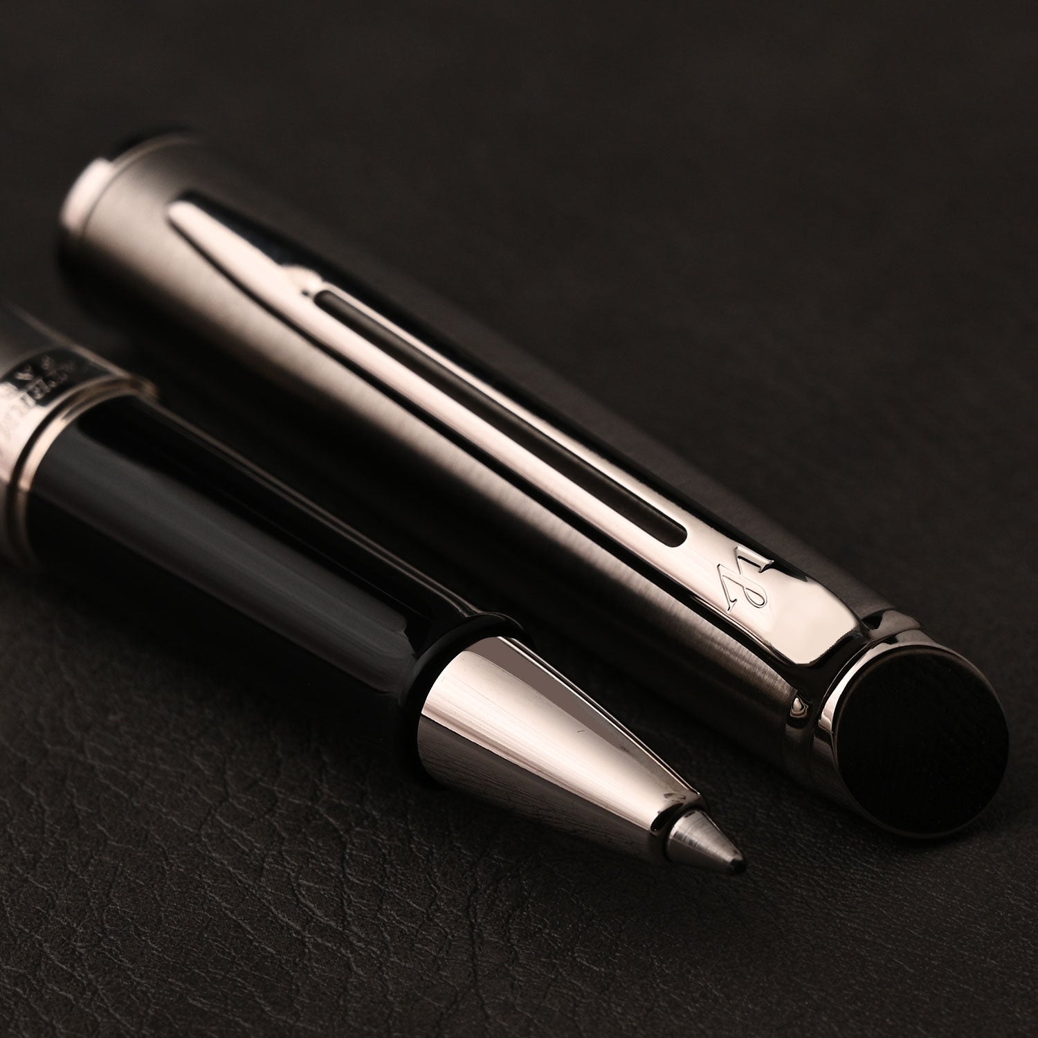 Waterman Hemisphere Roller Ball Pen - Stainless Steel CT Waterman