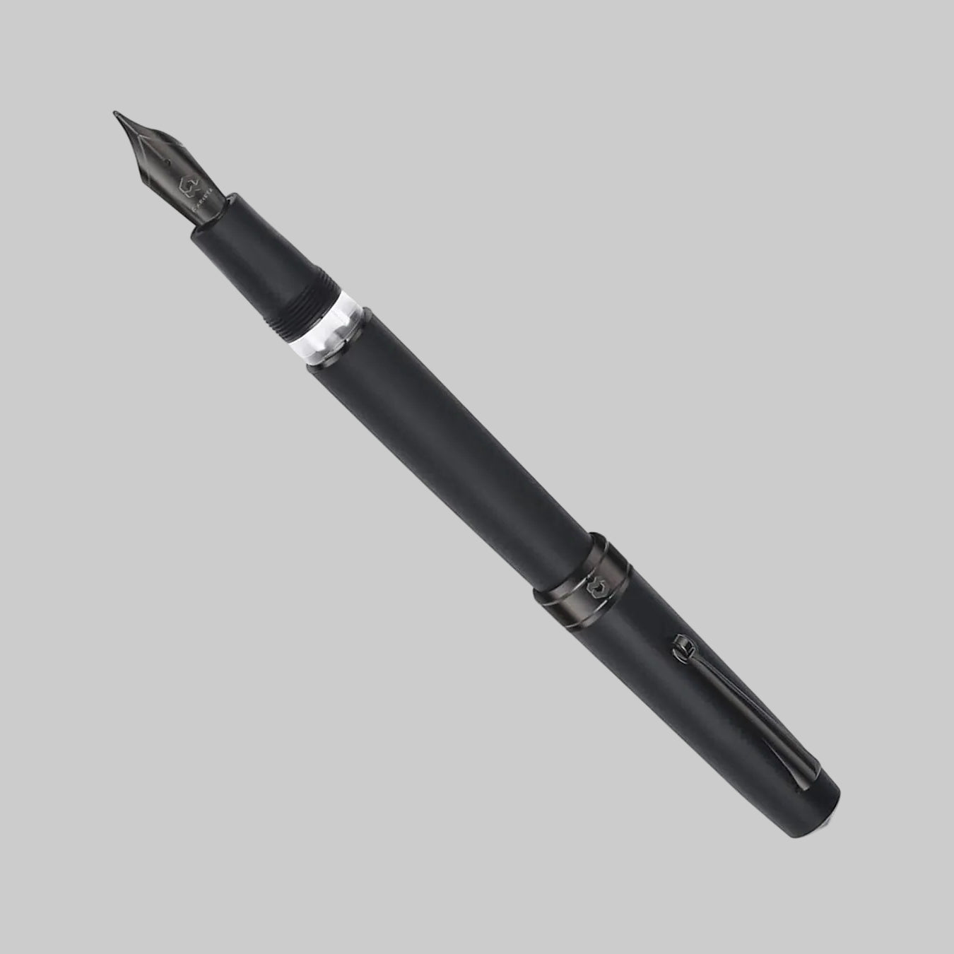 Arista | One Classic | Fountain Ink Pen | Matt Black-titanium Trims Arista