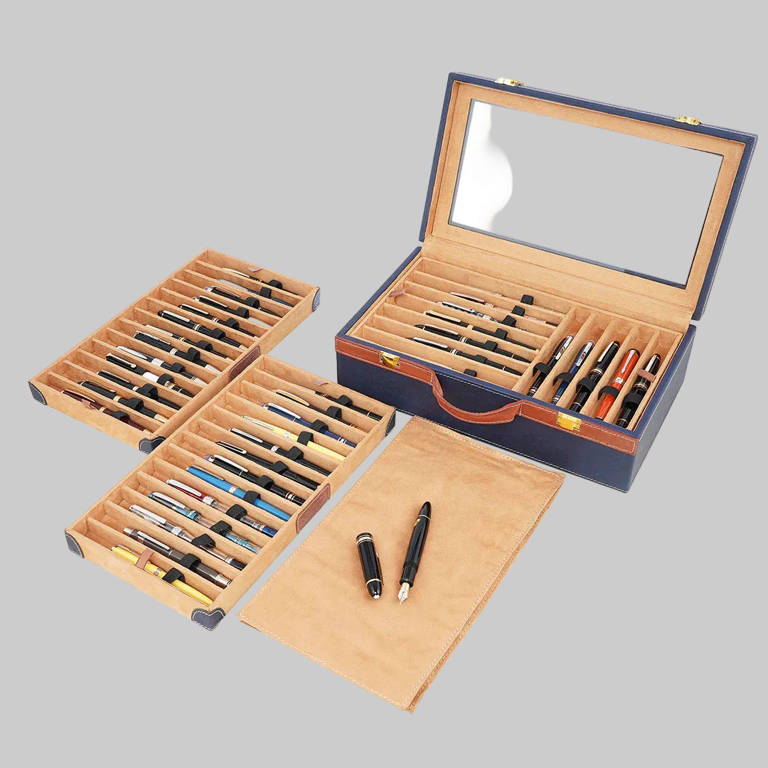Arista Pen Leatherette (Pen Case For 38 Pens) Arista