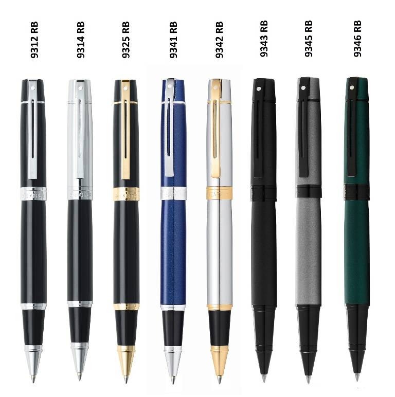 9345 Sheaffer rollerball pen collection 300, black, black elements Pen Club