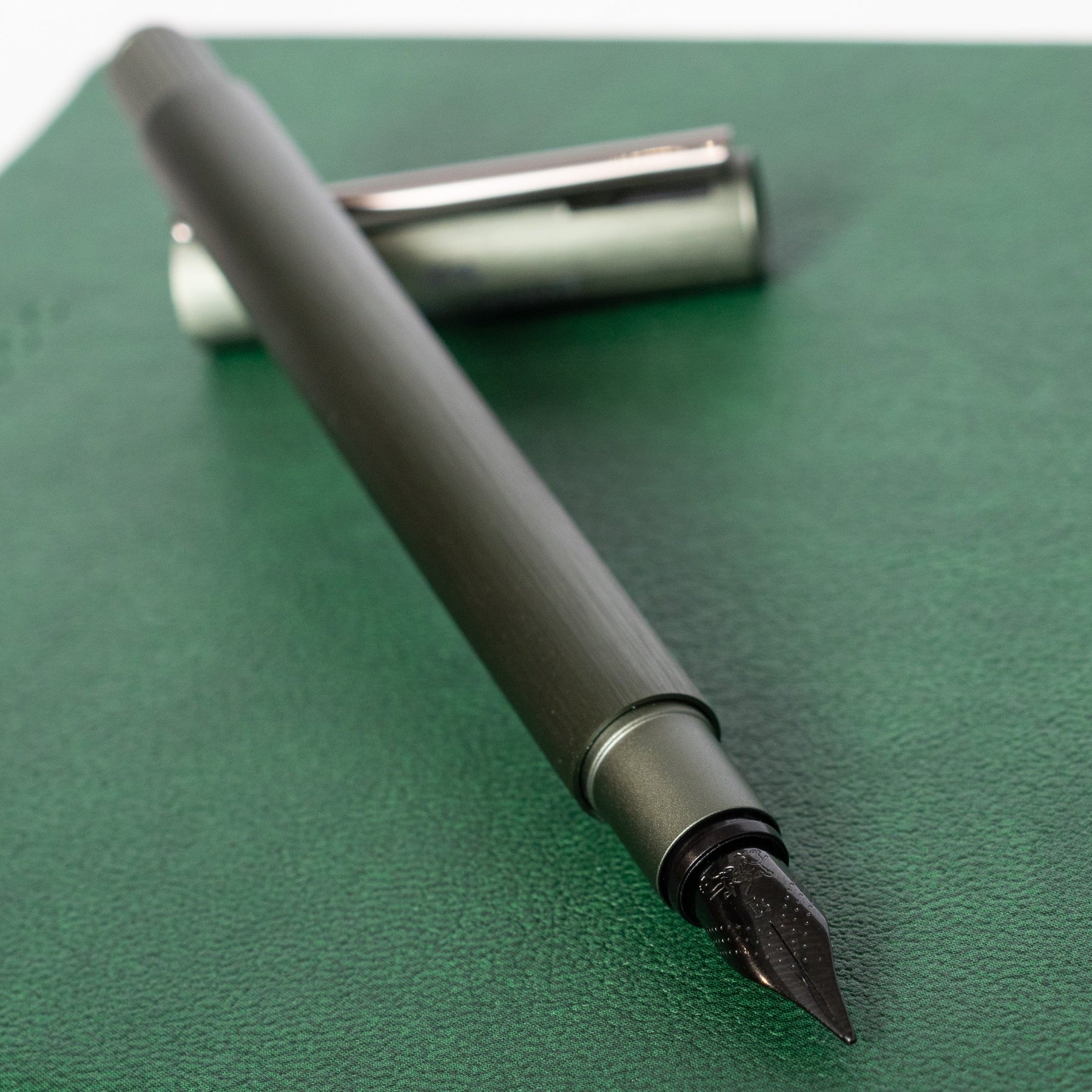 Faber-Castell NEO Slim Fountain Pen - Olive Green Faber Castell
