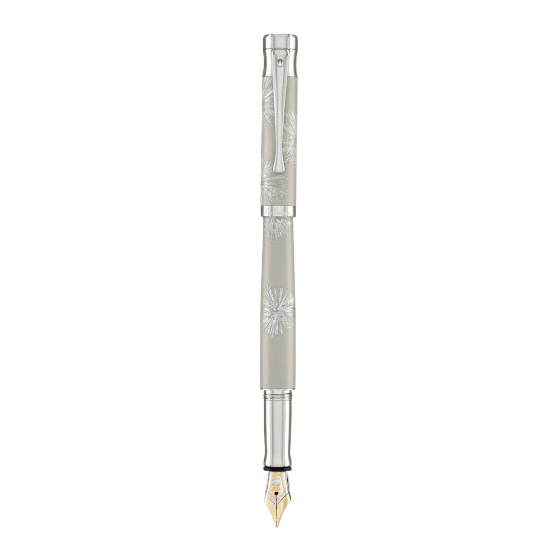 Waldmann Tango Stardust 18K Gold Fountain Pen - Brilliant Galaxy Grey CT (Limited Edition) 66957