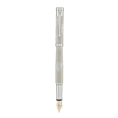 Waldmann Tango Stardust 18K Gold Fountain Pen - Brilliant Galaxy Grey CT (Limited Edition) 66957