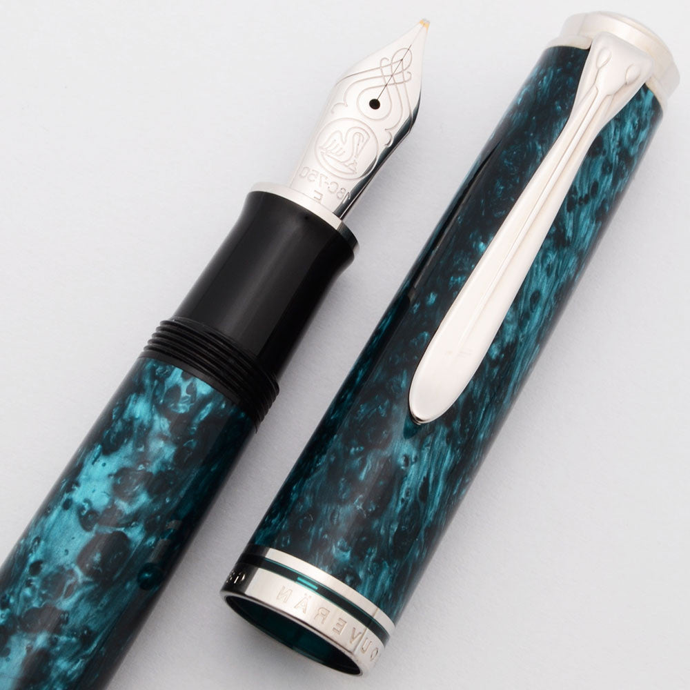 Pelikan Souverän M805 Ocean Swirl Fountain Pen Pelikan