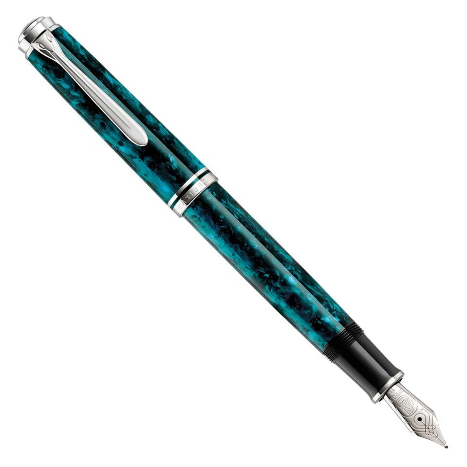 Pelikan Souverän M805 Ocean Swirl Fountain Pen Pelikan