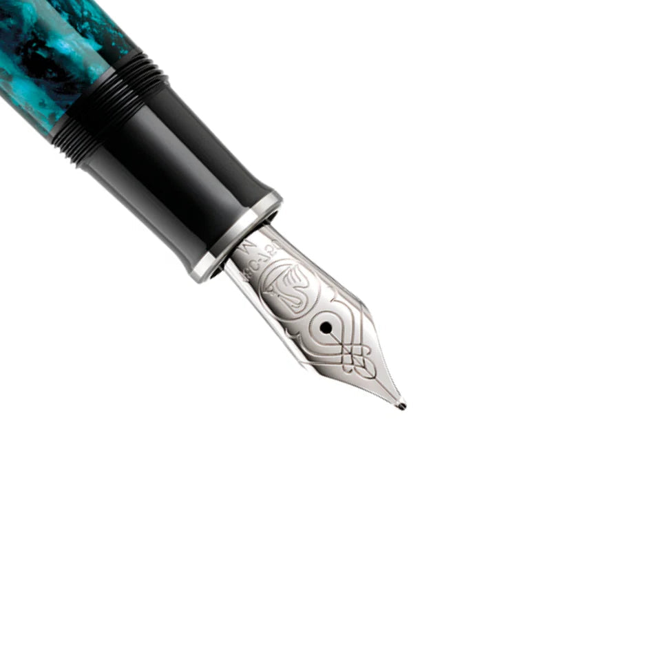 Pelikan Souverän M805 Ocean Swirl Fountain Pen Pelikan
