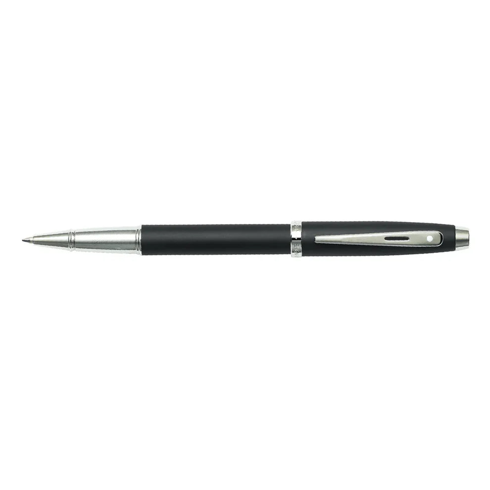 Sheaffer | 100 | 9317 | Matte Black | Chrome Trim | Roller Ball Pen Sheaffer