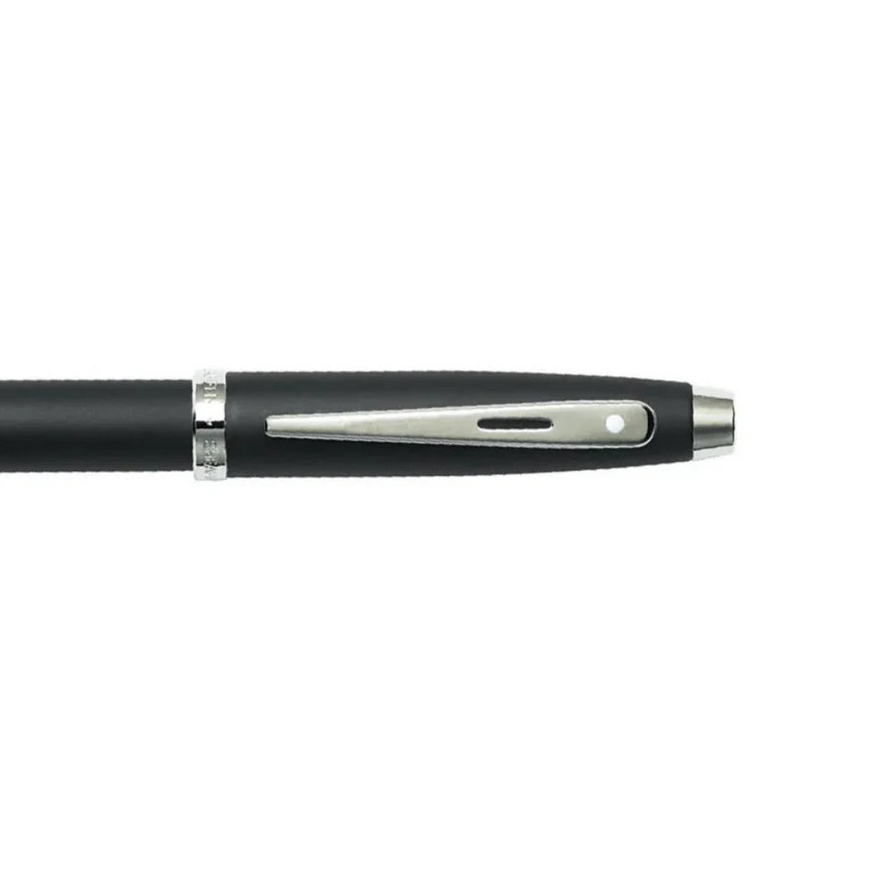 Sheaffer | 100 | 9317 | Matte Black | Chrome Trim | Roller Ball Pen Sheaffer